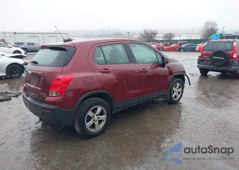 2016 Chevrolet Trax 1Ls from USA, damaged, VIN 3GNCJNSB2GL234571